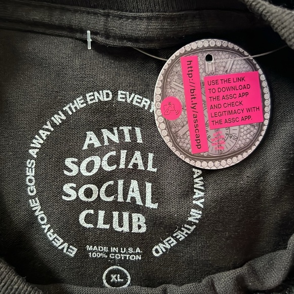Anti Social Social Club Twista Tee - Picture 5 of 6